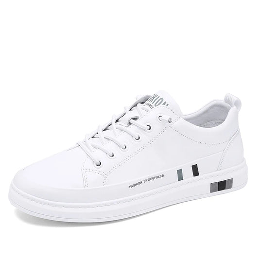 White Ernest - Nuove Scarpe da Ginnastica in Pelle